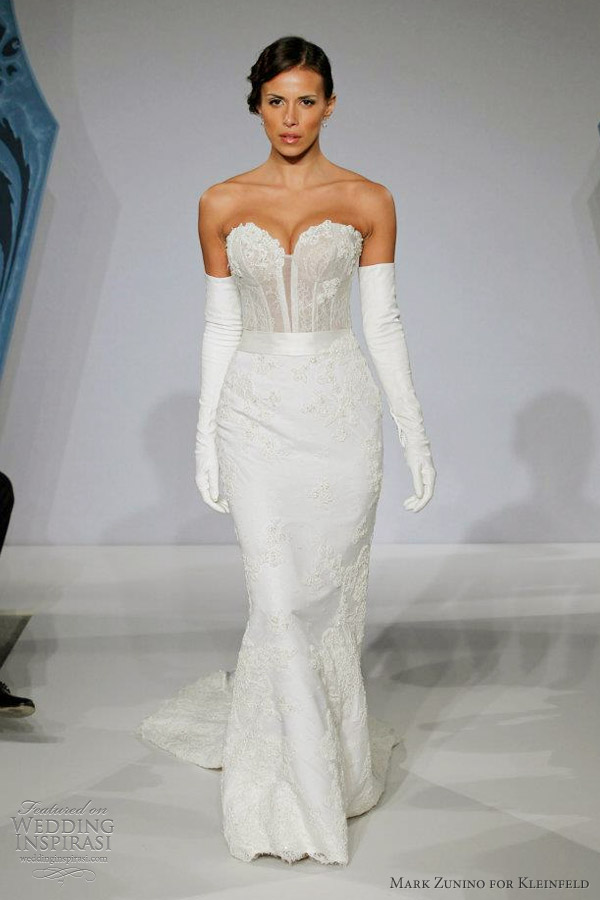 for Kleinfeld Premiere bridal collection. Love the sexy bustier dress ...