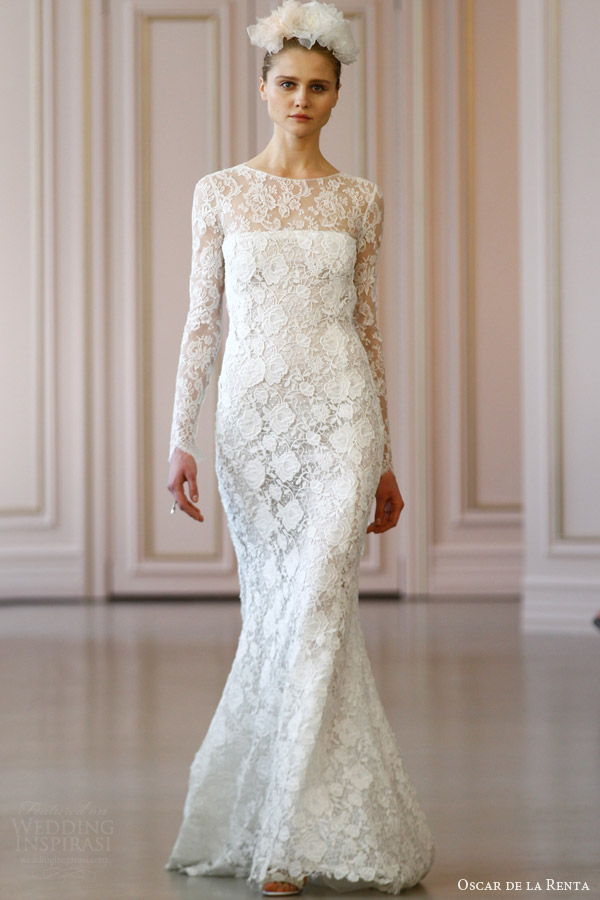 Oscar De La Renta Bridal Spring 2016 Wedding Dresses Wedding Inspirasi