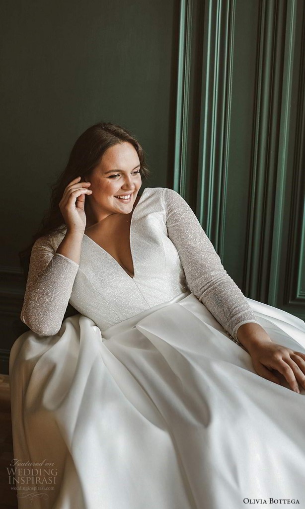 Olivia Bottega Plus Size Wedding Dresses Wedding Inspirasi