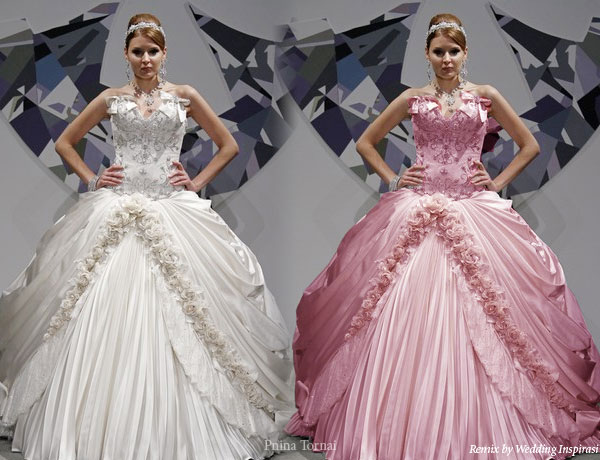 The Ultimate Pink Wedding Dress Entry – Princess Ball Gown Edition