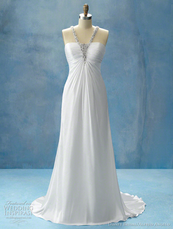 Disney Princess Jasmine wedding dress, Alfred Angelo 