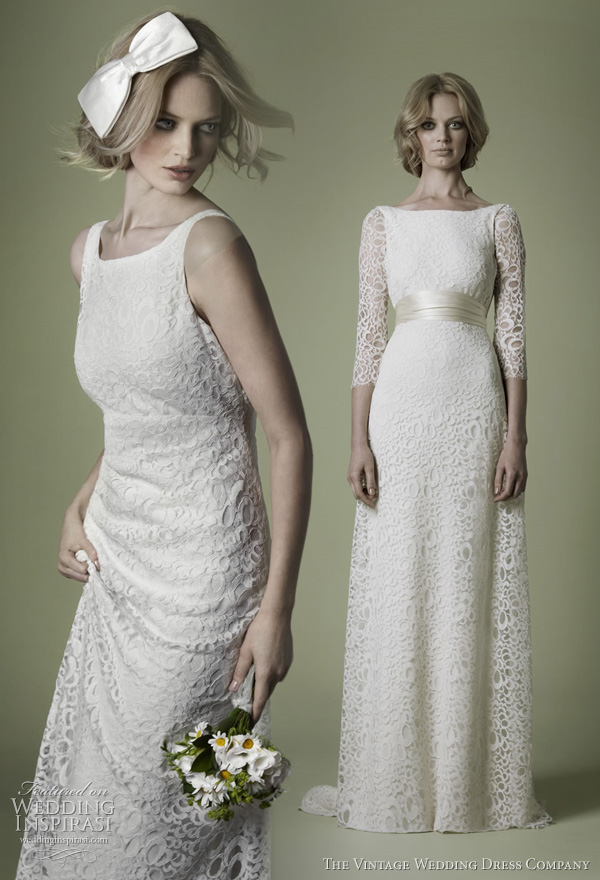 The Vintage Wedding Dress Company Decades Lace Bridal Gowns | Wedding ...