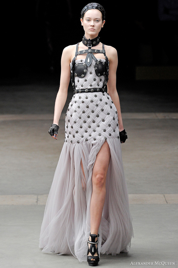 Alexander McQueen Fall 2011 rtw Leather Harness