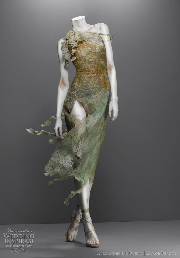 Alexander McQueen Wedding Dress Inspiration from the Savage Beauty ...