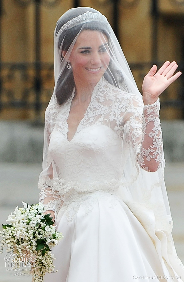 Kate Middleton’s Wedding Dress — Inspired By Grace Kelly Part 2 Wedding Inspirasi