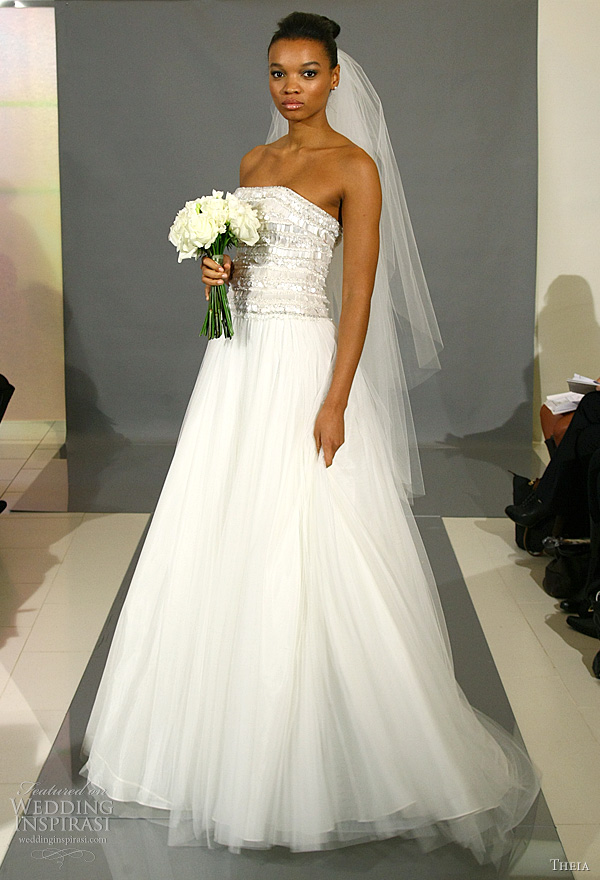Theia White Collection Fall 2012 Wedding Dresses | Wedding Inspirasi