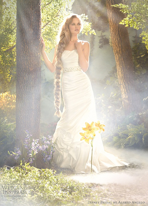 Disney Fairy Tale Weddings by Alfred Angelo 2012 — Princess Bridal Gowns |  Wedding Inspirasi
