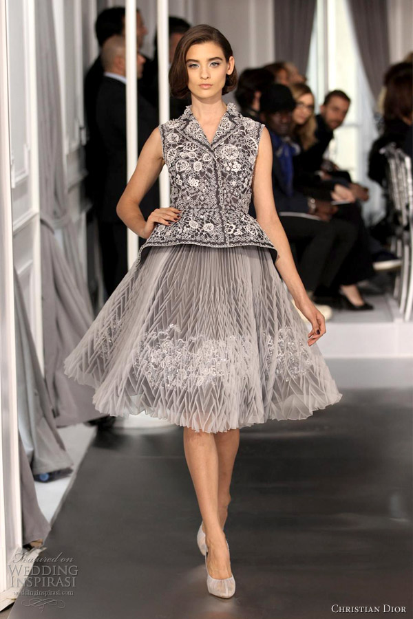 Christian Dior haute couture show - review, Haute couture shows  spring/summer 2012