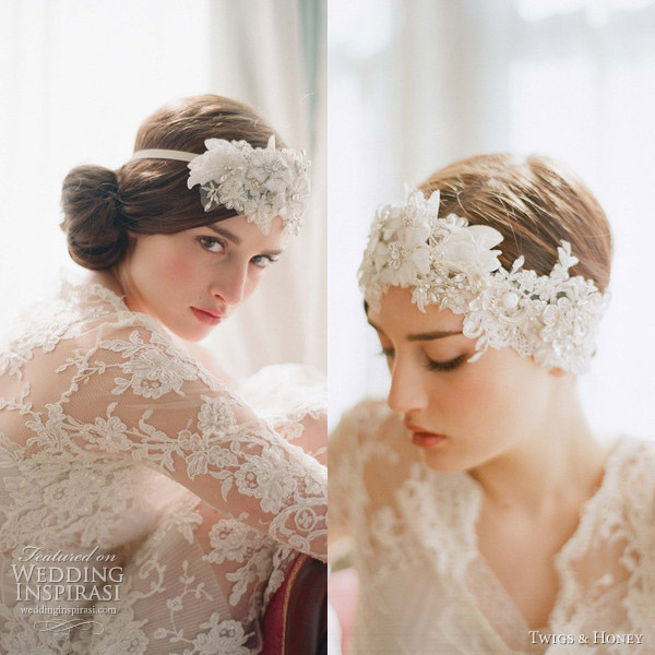 Twigs & Honey 2012 Collection — Bridal Veils, Headpieces and Other  Accessories