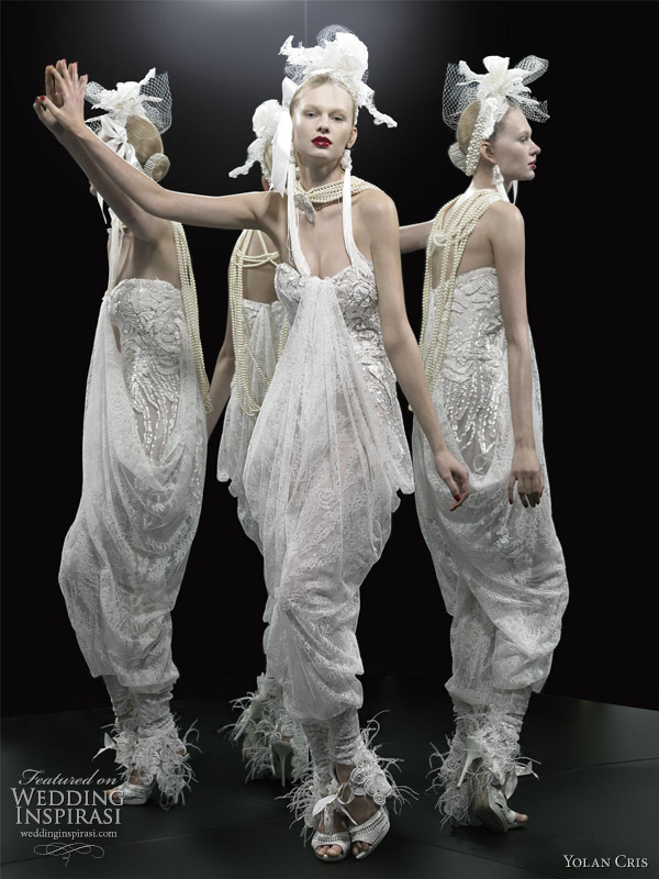 YolanCris Wedding Dresses 2012 — Le Tre Grazie Bridal Collection ...