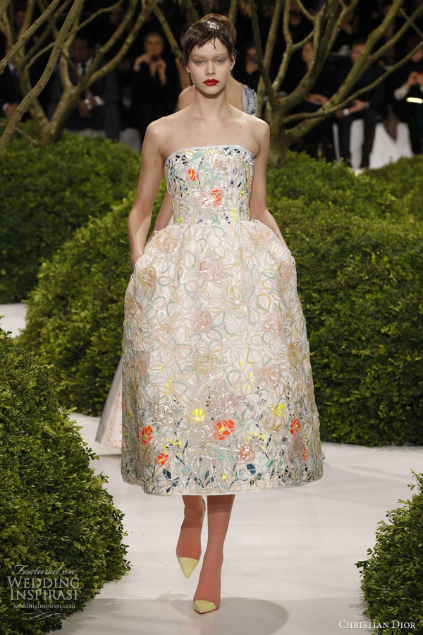Christian Dior Spring/Summer 2013 Couture | Wedding Inspirasi