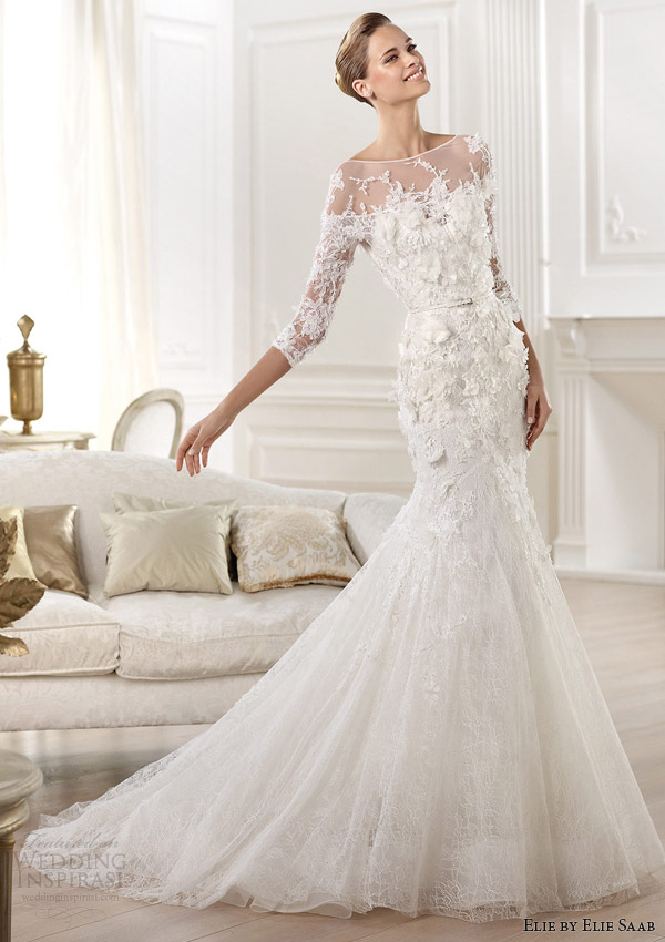 Busra Yavuz Elie Saab Wedding Dress