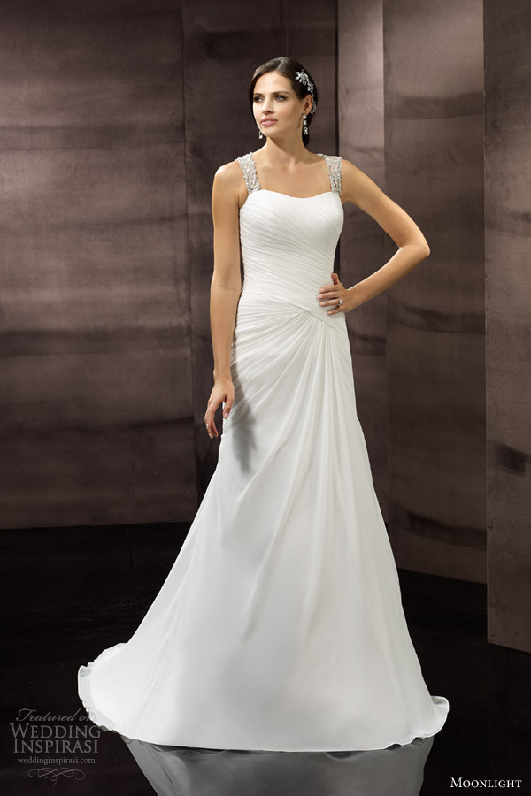 Moonlight Collection Spring 2014 Wedding Dresses | Wedding Inspirasi ...