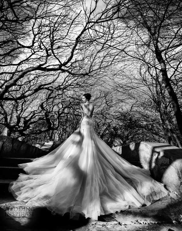 bride black and white