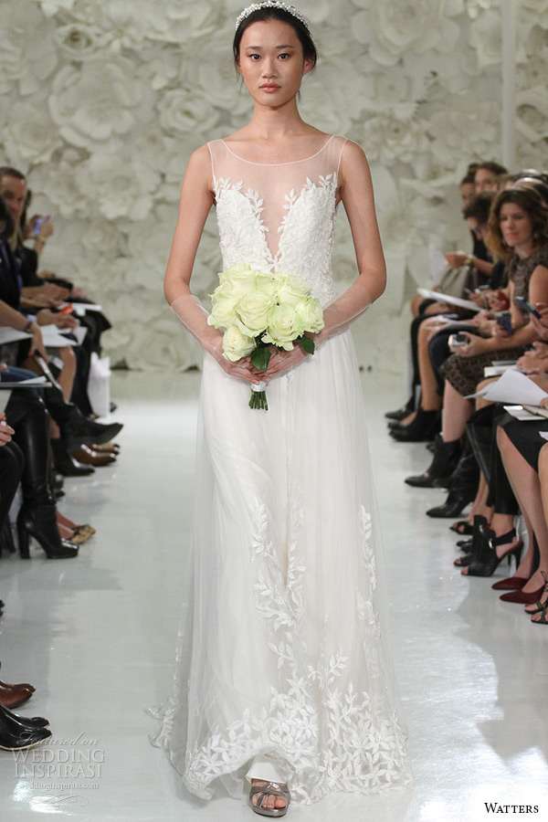 Watters Spring 2015 Wedding Dresses — Oriental Pearl Bridal Collection ...