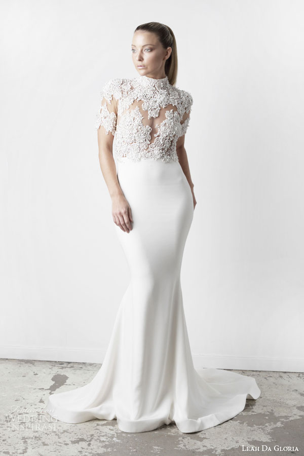 Leah Da Gloria Spring 2015 Wedding Dresses Wedding Inspirasi