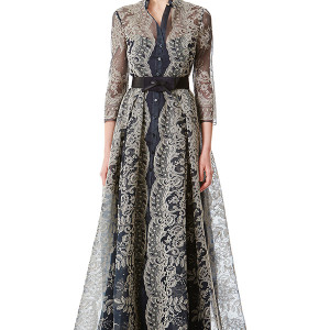 carolina herrera prefall 2015 dresses lace gown