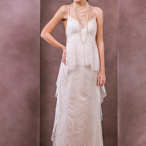 divine atelier wedding dress 2015 bridal spagetti strap empire gown thea