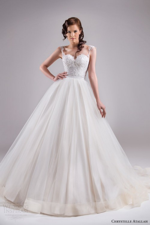 Chrystelle Atallah Spring 2015 Wedding Dresses — Jeanette Bridal ...