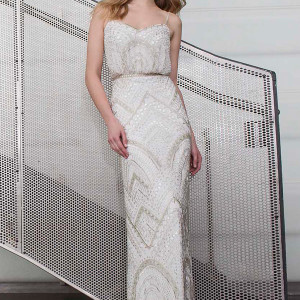 limor rosen 2015 alice sleeveless embellished wedding dress spaghetti straps full view urban dreams