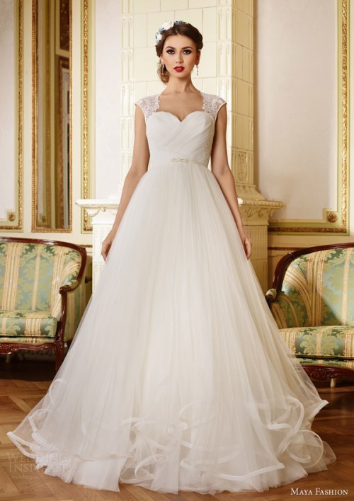 Maya Fashion 2015 Wedding Dresses — Royal Bridal Collection | Wedding ...