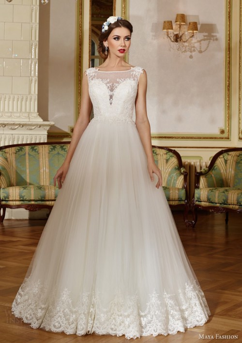 Maya Fashion 2015 Wedding Dresses — Royal Bridal Collection | Wedding ...