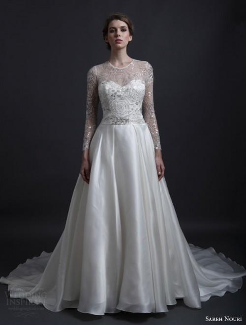 Sareh Nouri Bridal Spring 2016 Wedding Dresses | Wedding Inspirasi