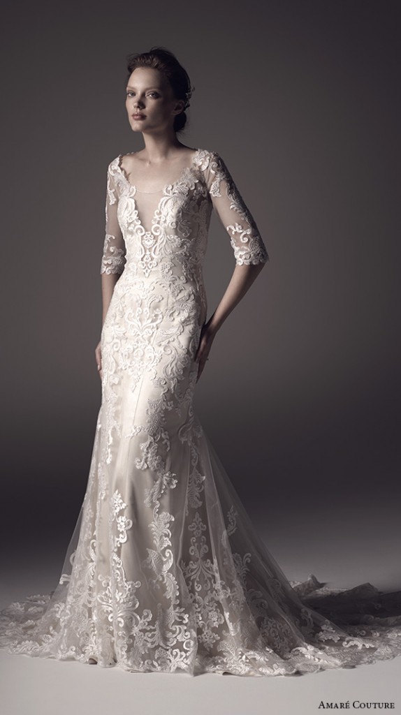 Amaré Couture Spring 2016 Wedding Dresses | Wedding Inspirasi