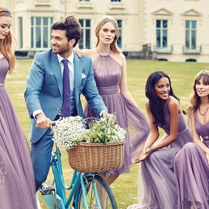 Wisteria Colored Bridesmaid Dresses