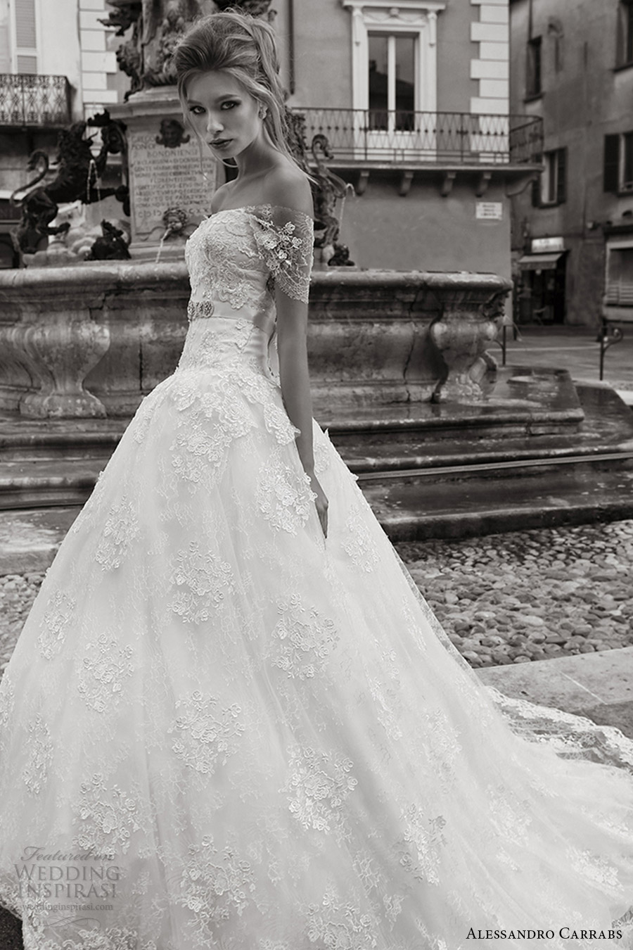 Alessandro Carrabs 2016 Wedding Dresses — “Palcoscenico” Couture Bridal ...