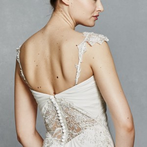 detachable cap sleeves for wedding dress