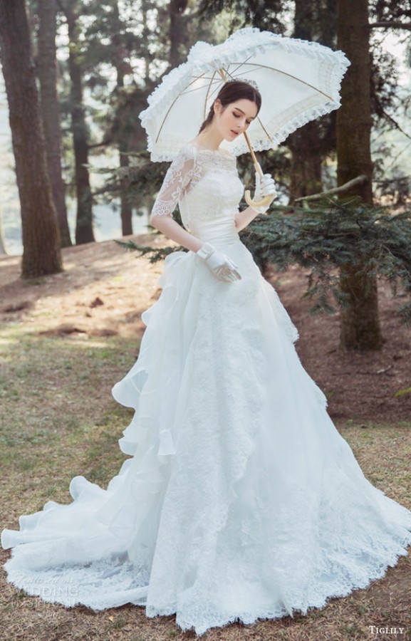 Tiglily Spring 2016 Wedding Dresses — “Collection of Pandora” Bridal ...