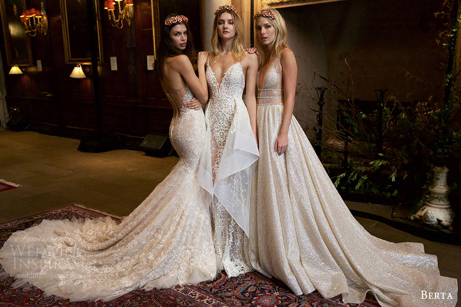 World Exclusive: Berta Wedding Dress Collection F/W 2016