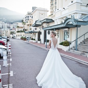 alessandra rinaudo 2017 bridal cap sleeves illusion bateau deep plunging neckline heavily embellished bodice romantic sexy a  line wedding dress open low v back chapel train (12) bv