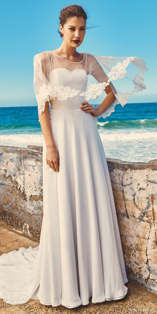 Elbeth Gillis 2017 Wedding Dresses — “Milk and Honey” Bridal Separates ...