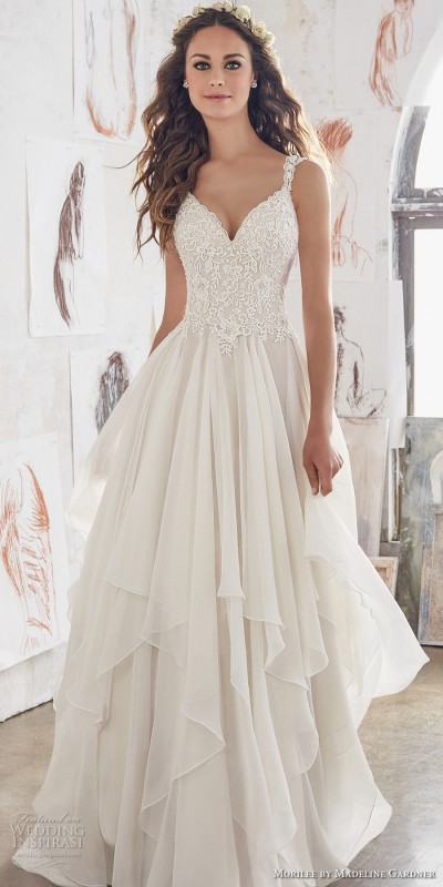 Romantic 2017 Wedding Dresses — Part 1: A-Lines and Ball Gowns ...