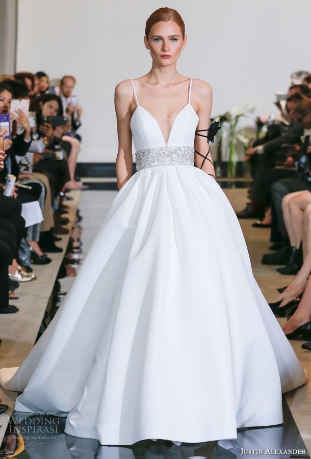 Justin Alexander Spring 2018 Wedding Dresses — New York Bridal Fashion ...