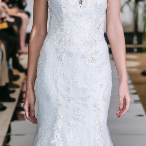 justin alexander spring 2018 bridal strapless sweetheart neckline heavily embellished bodice elegant fit and flare wedding dress chapel train (16) zv