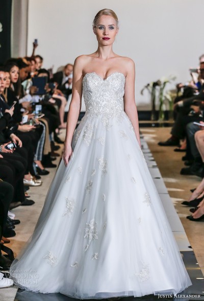 Justin Alexander Spring 2018 Wedding Dresses — New York Bridal Fashion ...