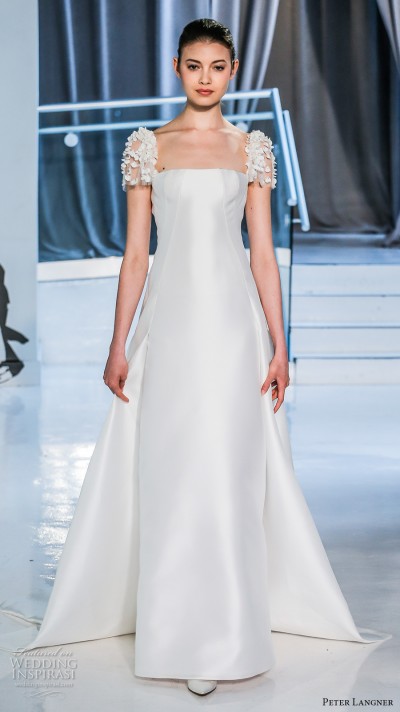Peter Langner Spring 2018 Wedding Dresses — New York Bridal Fashion ...