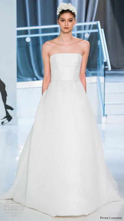 Peter Langner Spring 2018 Wedding Dresses — New York Bridal Fashion ...