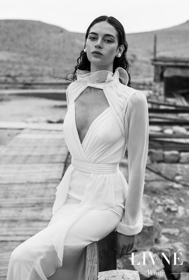 Livné White Wedding Dresses are Perfect for the Modern Bride | Wedding ...