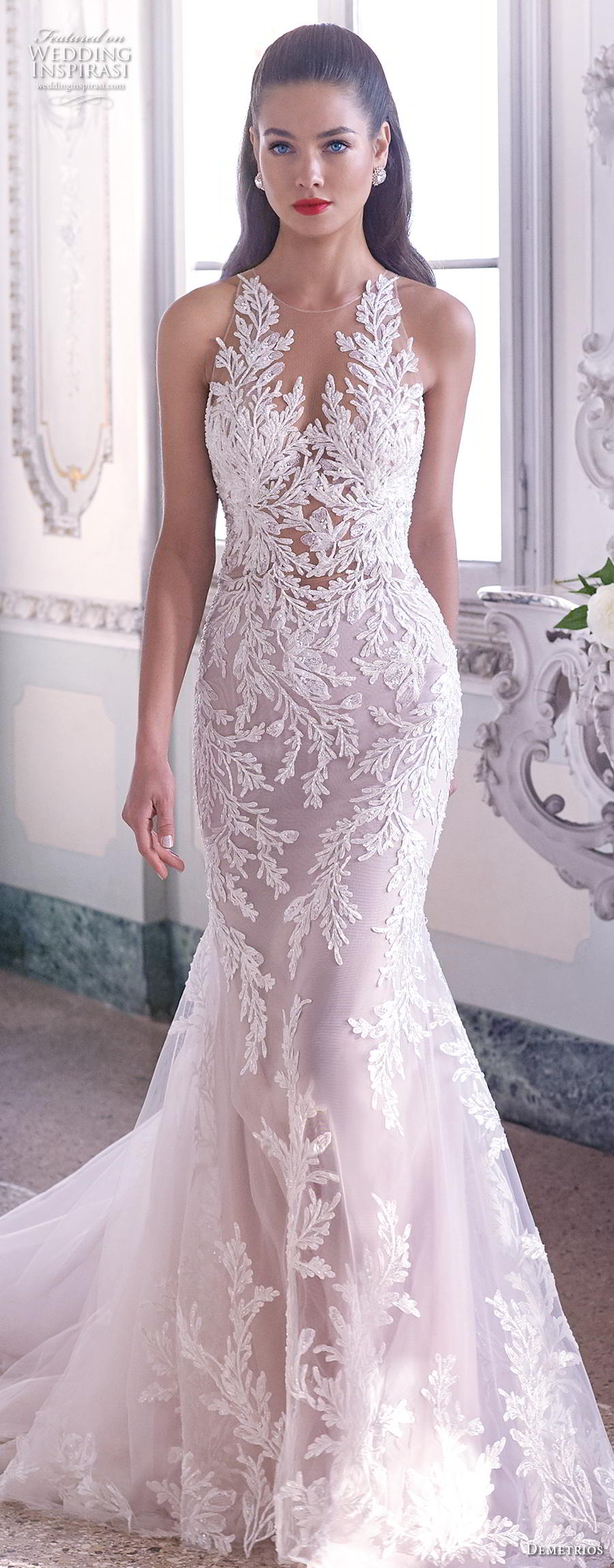 fit and flare wedding dresses 2019