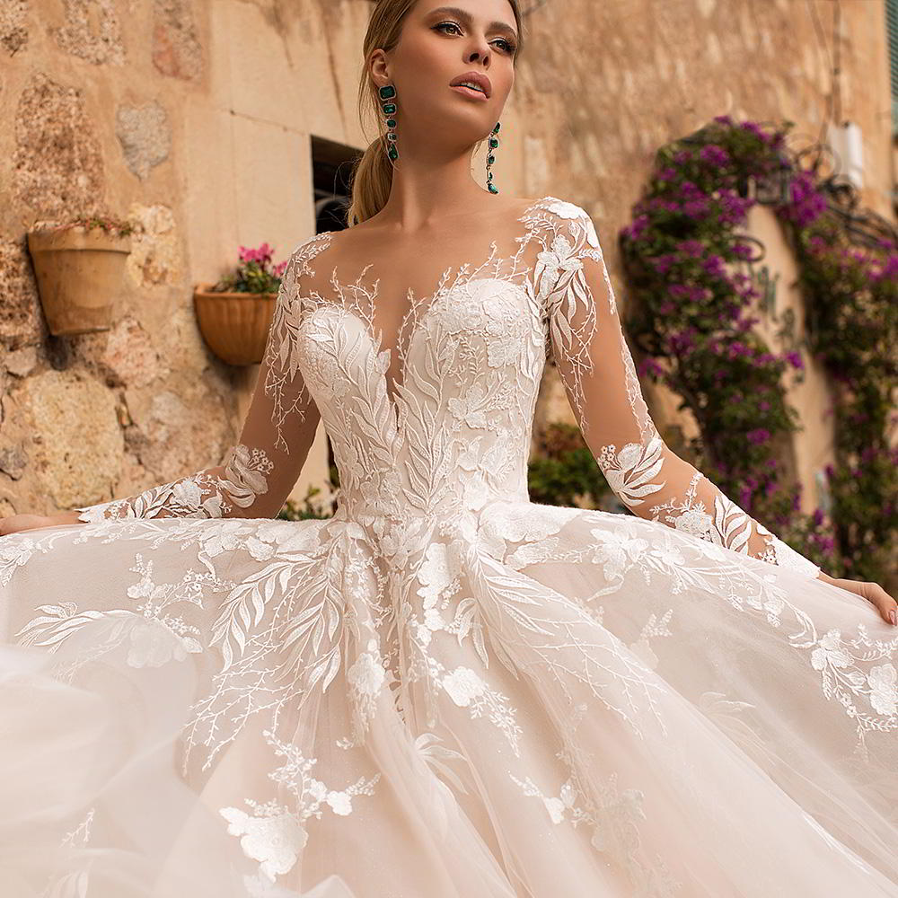 latest 2019 wedding gowns