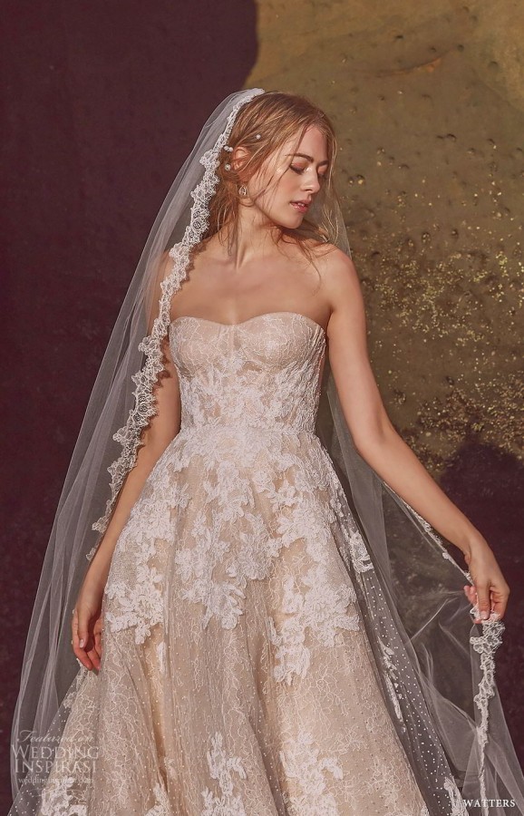 First Look: Watters Spring 2019 Wedding Dresses — “The Sun Was Shining ...