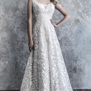 madison james 2019 bridal cap sleeves scoop neckline full embellishment romantic a  line wedding dress backless scoop back chapel train (519) mv