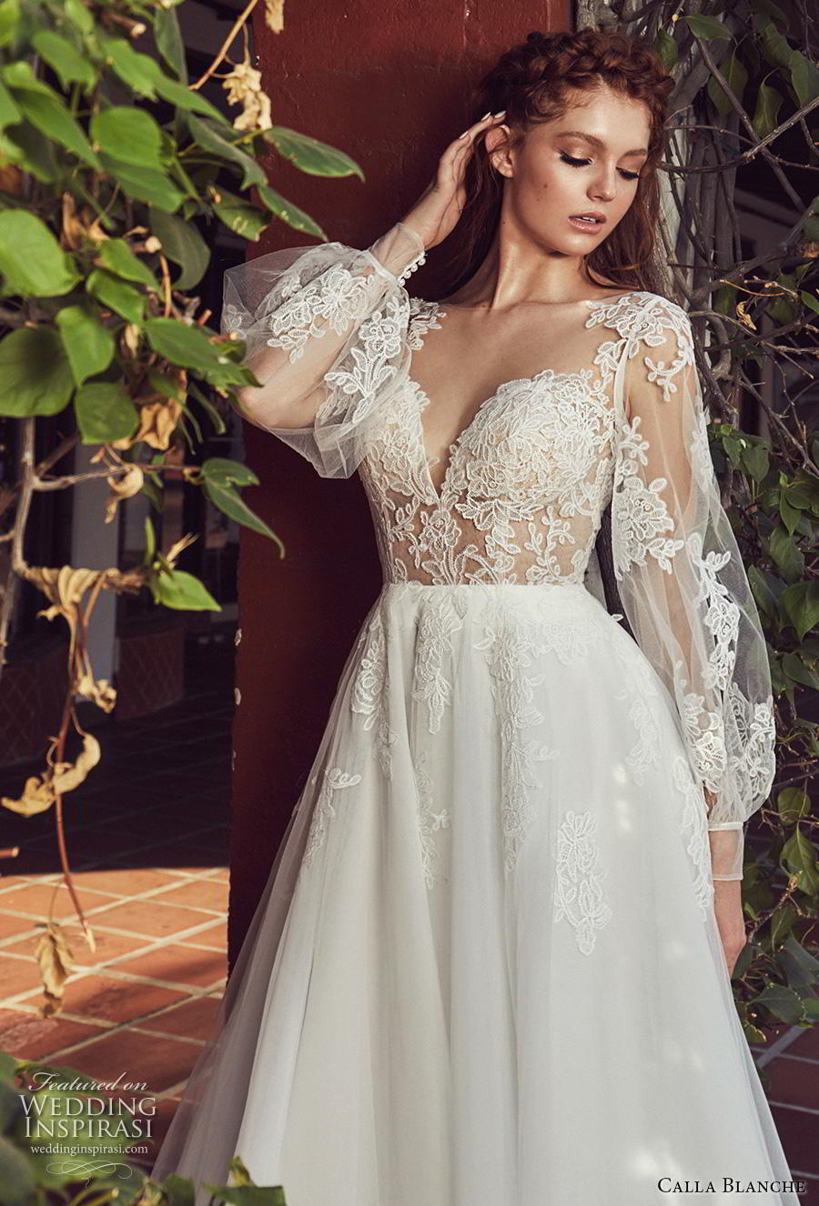 L’amour by Calla Blanche Spring 2019 Wedding Dresses | Wedding Inspirasi