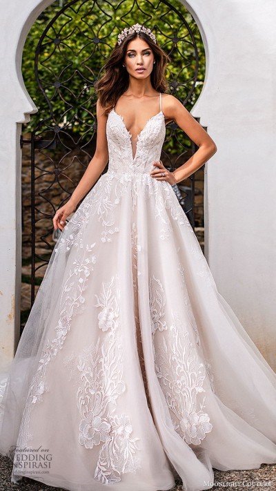 Moonlight Couture Fall 2019 Wedding Dresses | Wedding Inspirasi