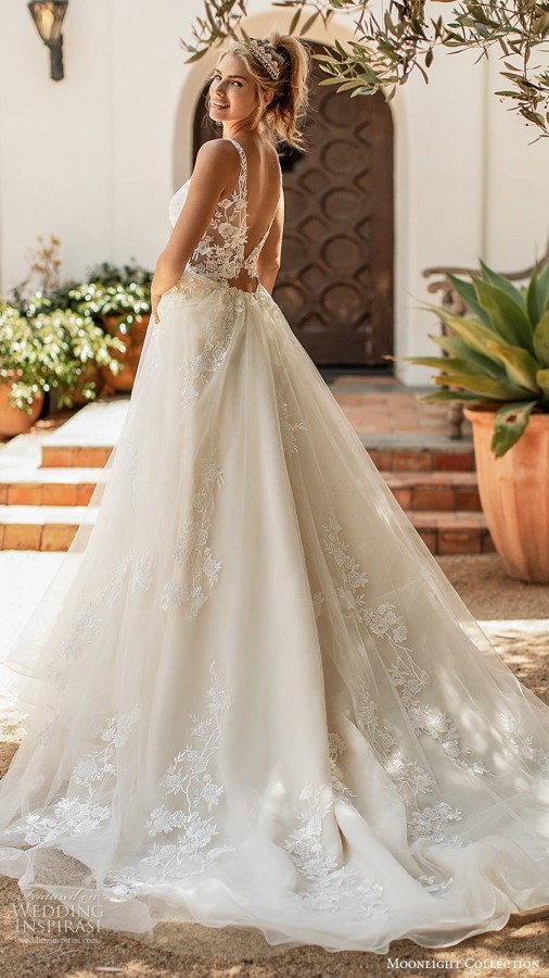 Moonlight Collection Spring 2020 Wedding Dresses Wedding Inspirasi 5950