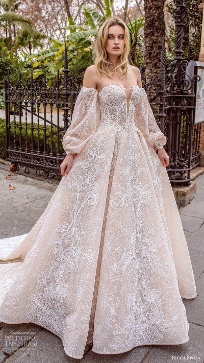 Ricca Sposa 2020 Wedding Dresses — Dell’amor Couture Bridal Collection ...